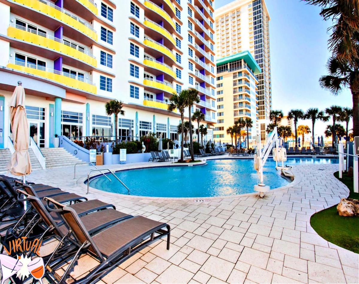 Vacation In Comfort And Luxury - 4Th Floor 3 Bedroom Oceanfront - Wyndham Ocean Walk Resort دايتونا بيتش المظهر الخارجي الصورة
